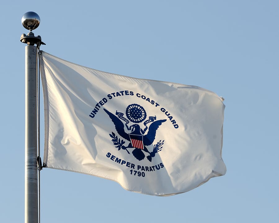 US Coast Guard flag