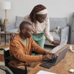 Wife helps husband who is a veteran reopen his previously denied VA claim online at home