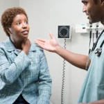 veteran with service related neck injury asking her doctor for her medical records to add to her va claim