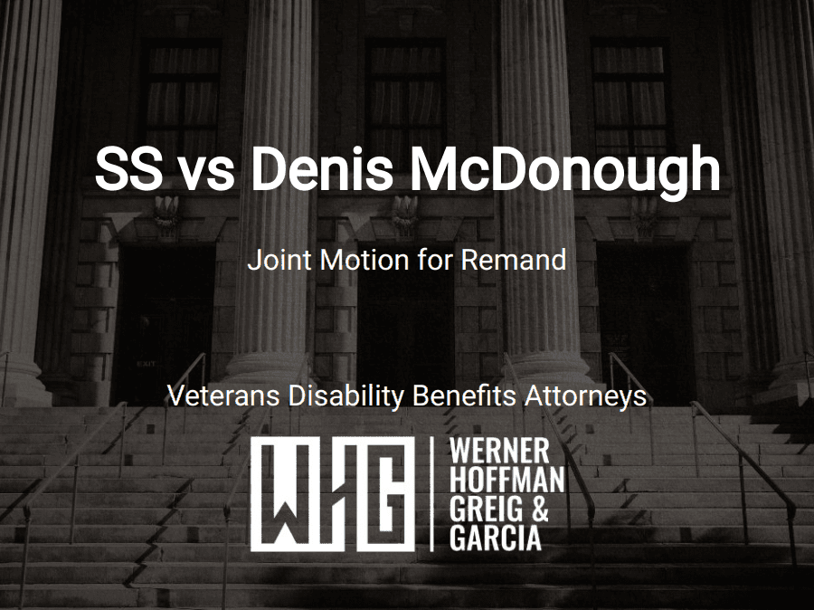 SS vs Denis McDonough