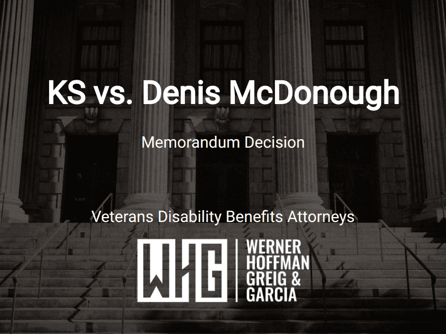 KS vs. Denis McDonough