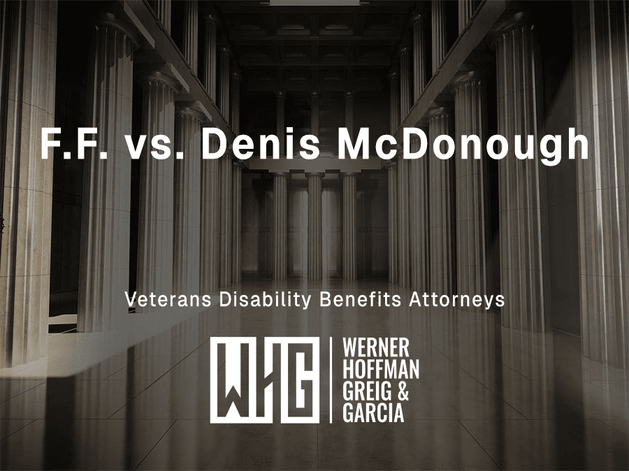 F.F. vs. Denis McDonough